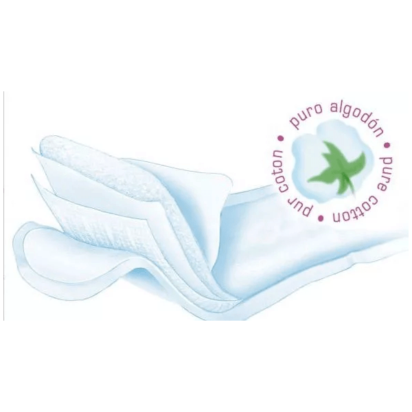 Compresses 0% cotton Febus postpartum-first day units