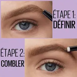 Maybelline New York Express Brow Duo Crayon à Sourcils N°05 Brun Cendré