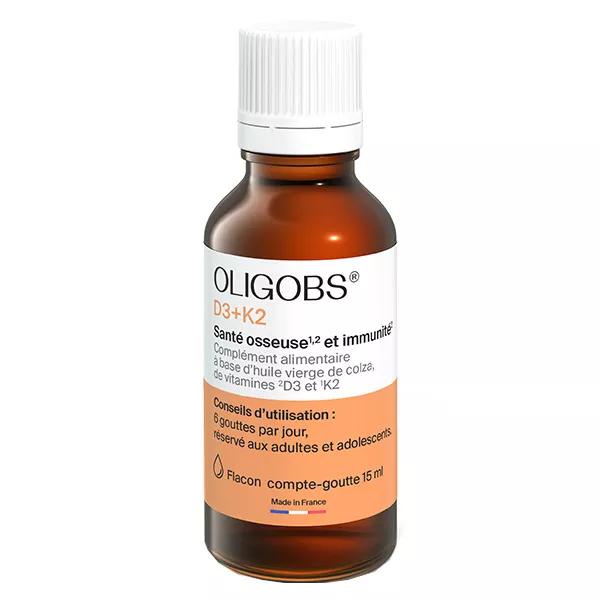 Oligobs Vitamines D3+K2 15ml