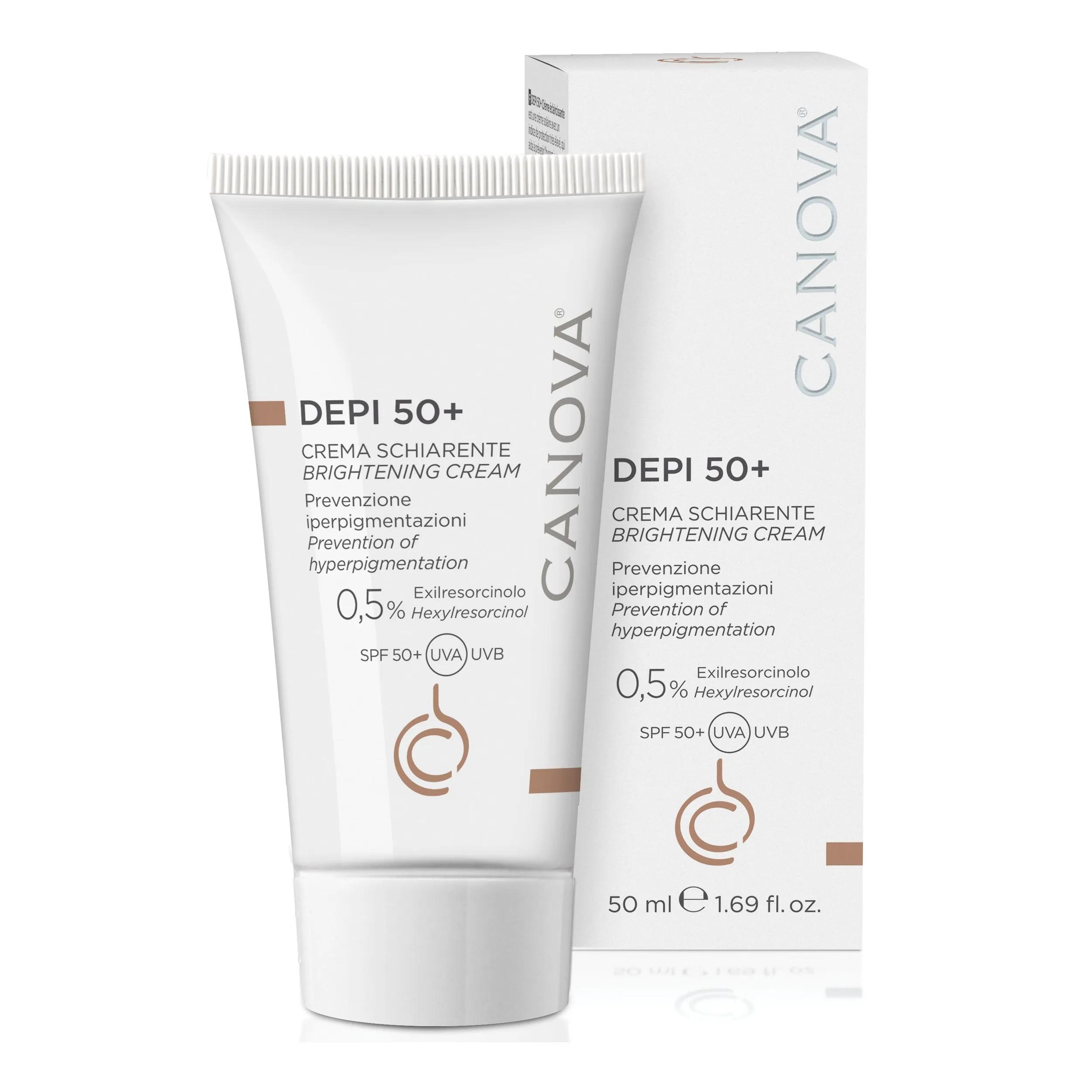 Canova Depi 50+ Crema Schiarente Viso 50 ml