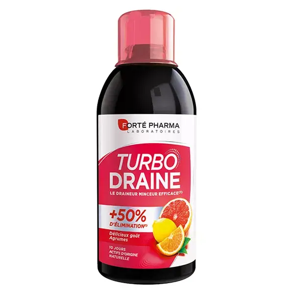 Forté Pharma TurboDraine Agrumes Draineur Minceur Elimination 500ml