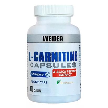Weider L-Carnitina + Extrato Pimenta Preta 100 Cápsulas