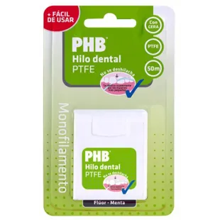 PHB Zahnseide PTFE Monofilament Fluor Mint 50 Meter