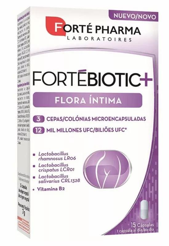 FortéBiotic + Flore Intime 15 Gélules