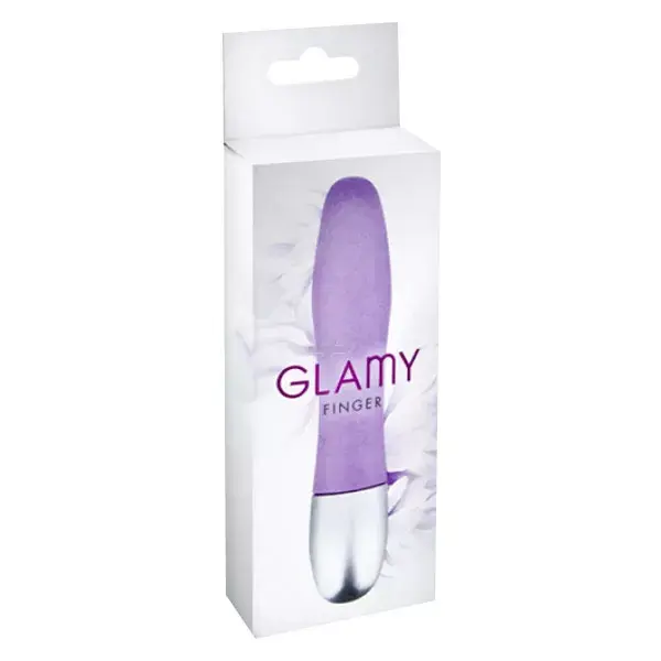 Glamy Finger Mini Vibromasseur Violet