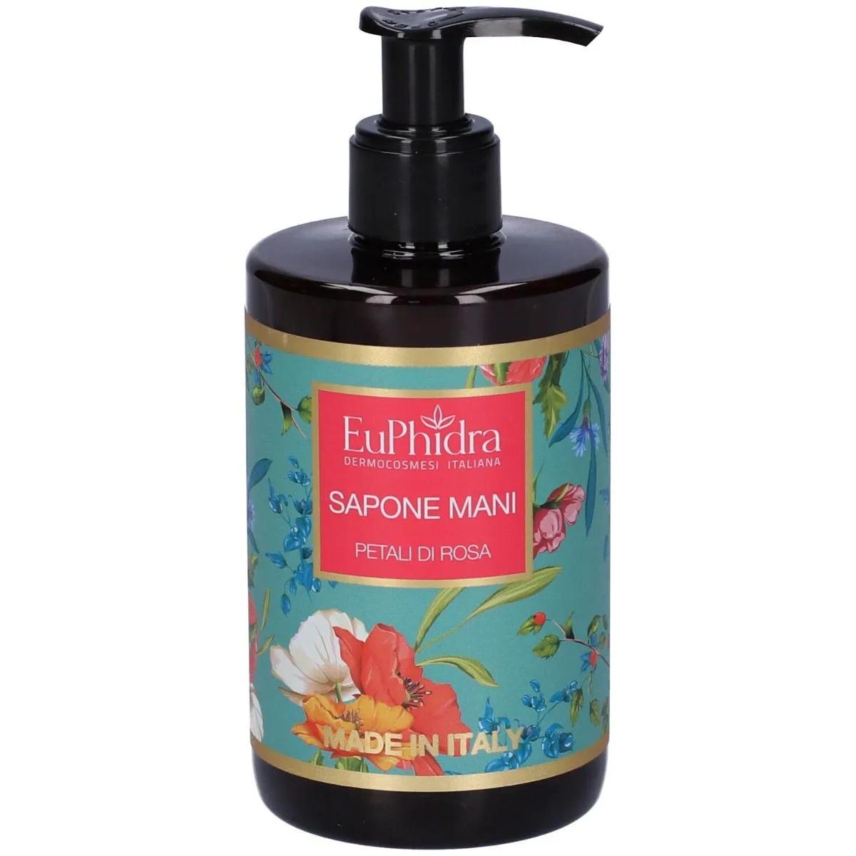 Euphidra Petali di Rosa Sapone Mani 300 ml