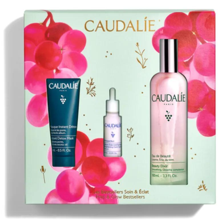 Imagen de Caudalie Agua de Belleza 100 ml + Sérum 10 ml + Mascarilla 15 ml