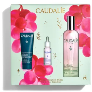 Caudalie Agua de Belleza 100 ml + Sérum 10 ml + Mascarilla 15 ml