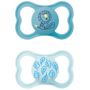 MAM Supreme Matte Blue Pacifier +6m 2 pcs