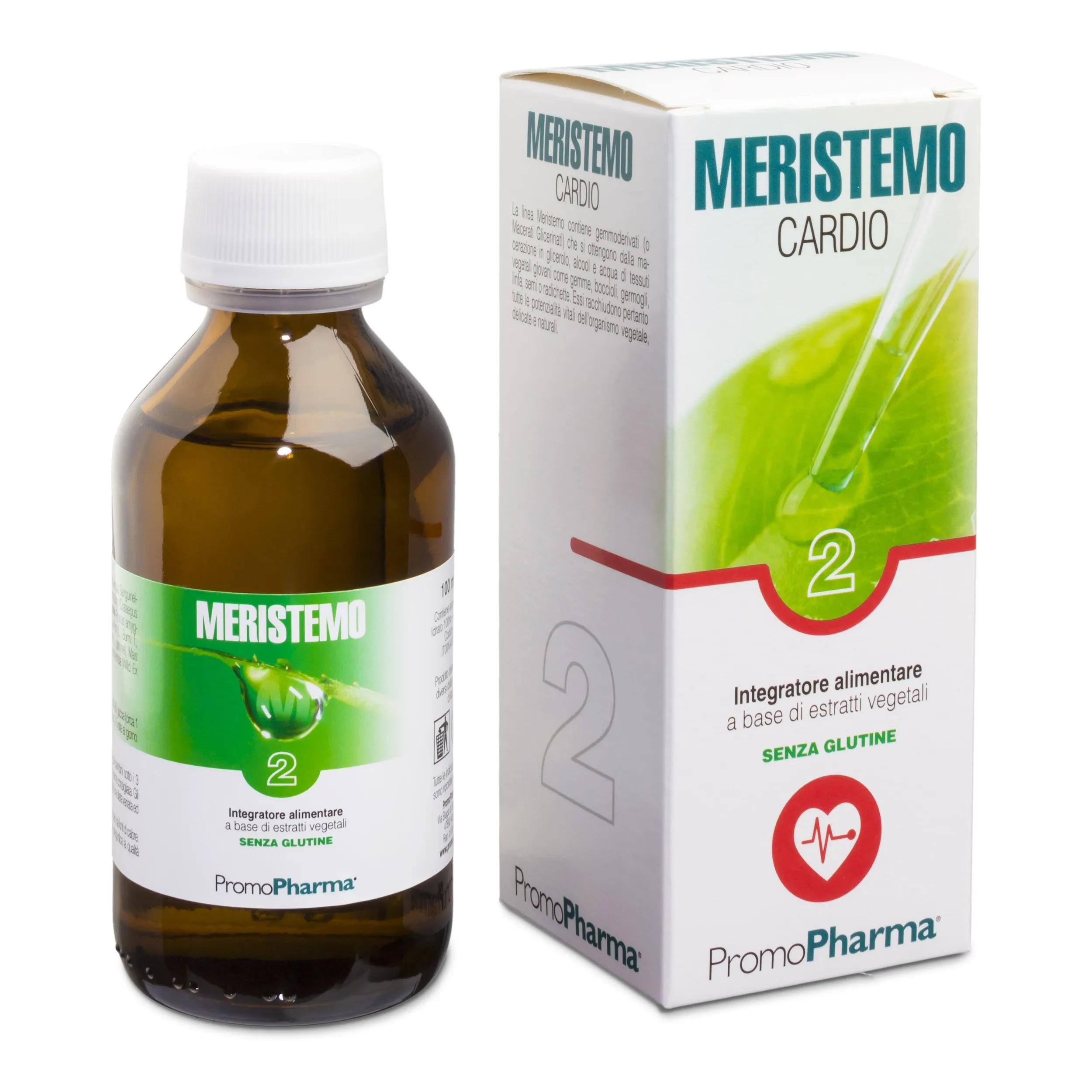 Meristemo 2 Cardio Integratore Drenaggio Cardiaco 100 ml