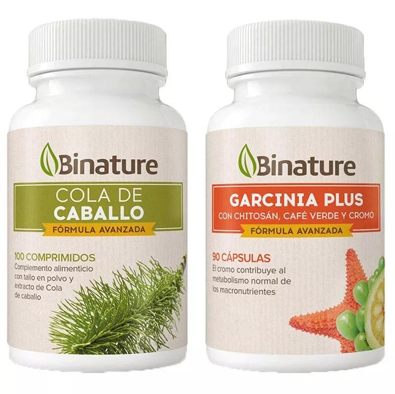 Pack Silueta Binature: Erva Cavalinha & Garcinia Plus