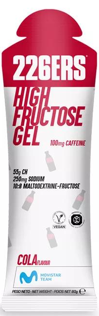 226ERS High Fructose Gel Cafeïne Cola 80 gr