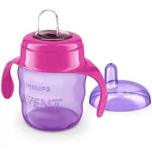 Copo de aprendizagem Philips Avent com alças SCF551/03 200 ml lilás