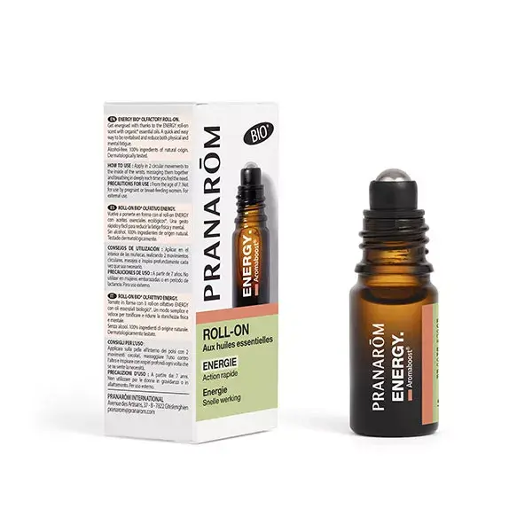 Pranarom Aromaboost Roller Energy Bio 5 Ml