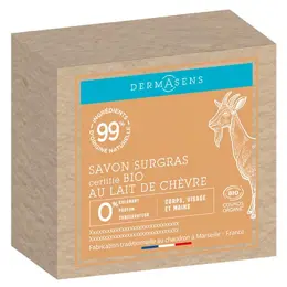 Dermasens Savon de Marseille Solide Bio Lait de Chèvre 100g