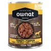 Ownat Grain Free Aliments Humides Chien 65% Dinde et Citrouille 400gr