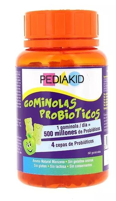 Pediakid Gomas Probioticos Sabor Maçã 60 uds