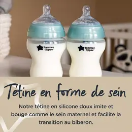 Tommee Tippee Anti-Colique Avancé Starter Kit Naissance Bleu 150ml