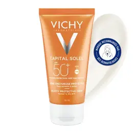 Vichy Capital Soleil Crème Solaire Visage Onctueuse SPF50+ 50ml