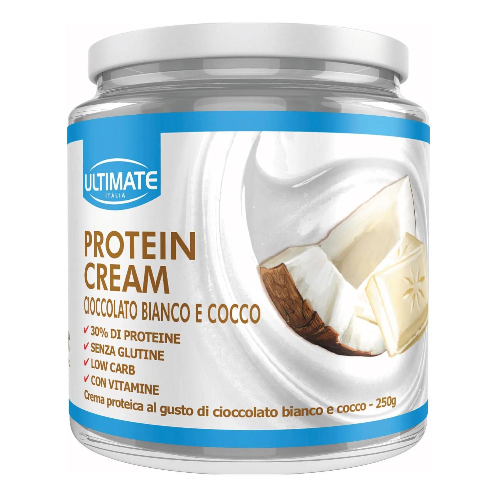 Ultimate Protein Crema Spalmabile Cioccolato Bianco e Cocco 250 g