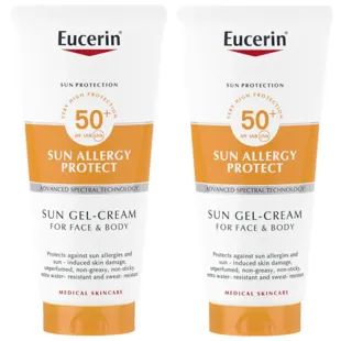 Eucerin Solar Body Allergy Protect SPF50+ 2x150 ml