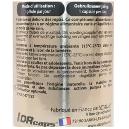 Vit'all+ SAMe S-Adénosylméthionine 30 gélules végétales