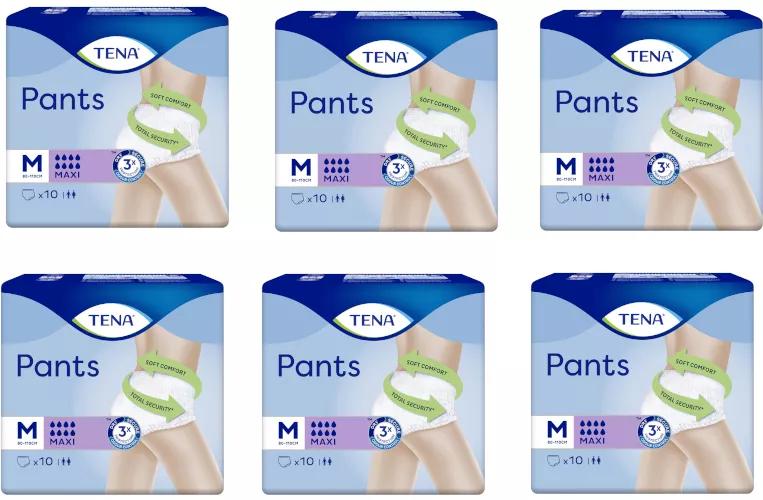 TENA Pants Maxi Unisex Größe M 6x10 Einheiten