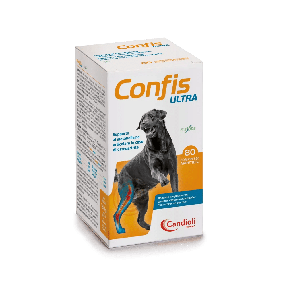 Confis Ultra Cani Supporto Metabolismo Articolare 80 Compresse