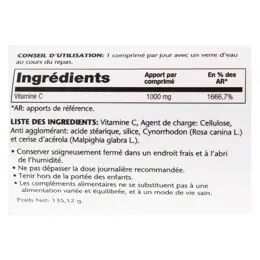 Solaray Vitamine C 1000mg 100 comprimés