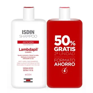 Isdin Lambdapil Champú Anticaída 2x200 ml
