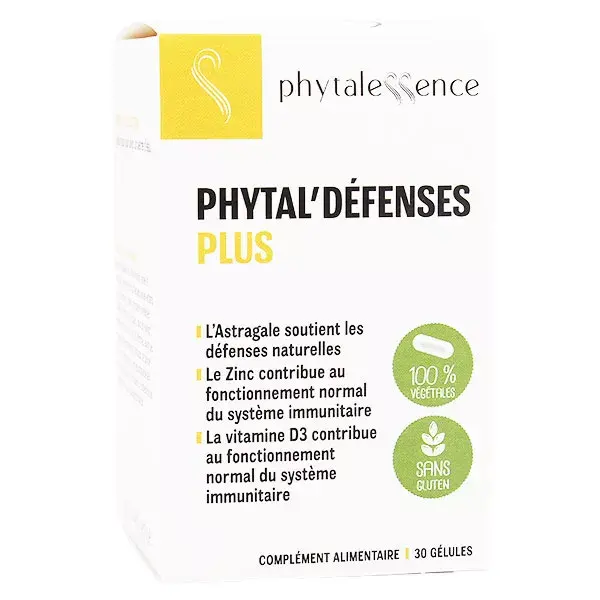 Phytalessence Phytal'Défenses Plus 30 gélules