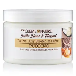 Creme of Nature Butter Blend & Flaxseed Crème Coiffante Pudding 326ml