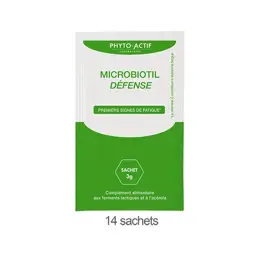 Phyto-Actif Probiotiques Microbiotil Défense 14 sachets