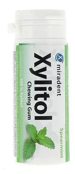 Unités de Miradent Xylitol gomme menthe poivrée 30