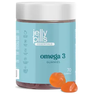 Jelly Pills Omega 3 Orange Flavor 70 Gummies