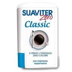 Suaviter Zero Classic Dolcificante Zero Calorie 650 Compresse