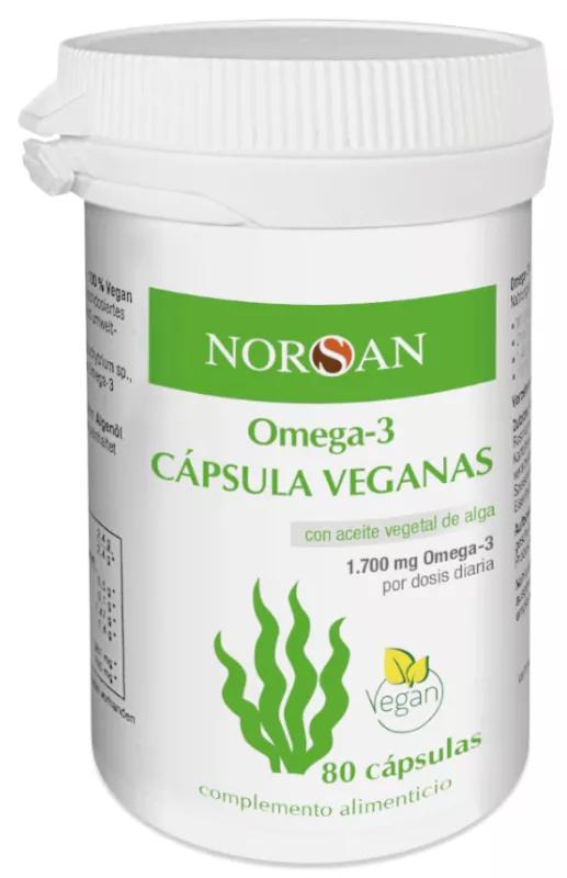 NORSAN Ómega-3 Vegan 80 Cápsulas
