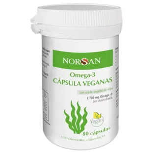 NORSAN Omega-3 VEGAN 80 Capsules