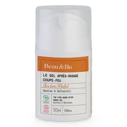 Beau & Bio Le Gel Après-rasage Coupe Feu Certifié Bio 50ml