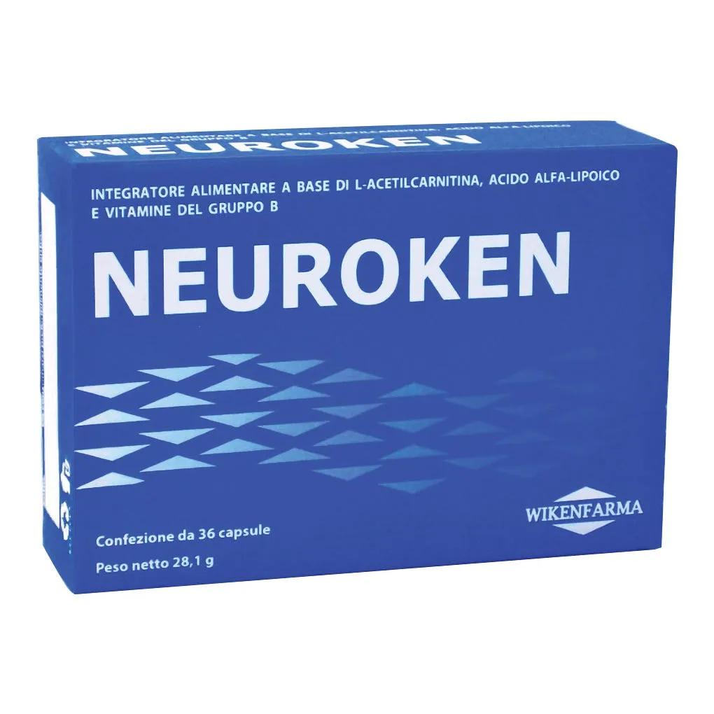 Neuroken Integratore Sistema Nervoso 36 Capsule