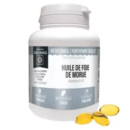 Dayang Huile de Foie de Morue 180 capsules