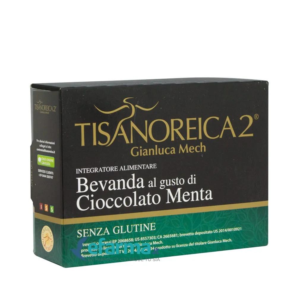 Tisanoreica 2 Bevanda Gusto Cioccolato Menta 4 Preparati da 30g