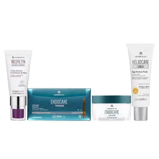 Firming routine for dry skin with anti-dark circle contour