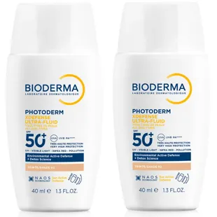 Bioderma Photoderm XDefense Ultra-Fluid SPF50+ Shade 02 2x40 ml