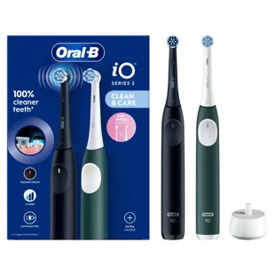 Oral-B iO2 Series Night Black/Forest Green Electric Toothbrush