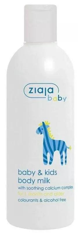 Ziaja Leite Corporal Para Bebés E Crianças 300ml