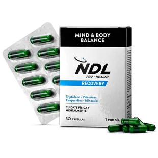 NDL Pro-Health Mind & Body Balance Tryptophan mit Magnesium und Vitamin B6 30 Kapseln