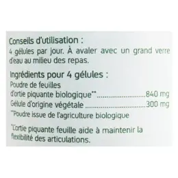 Nat & Form Bio Ortie Piquante Feuille 200 gélules végétales