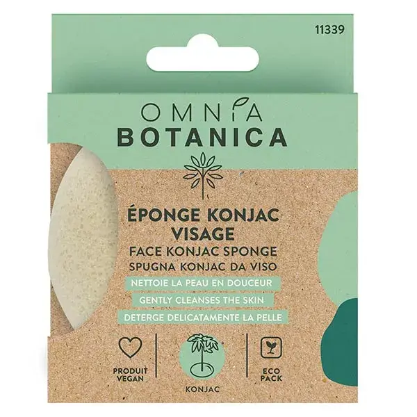 Omnia Botanica Bien-Être et Spa Éponge Konjac Visage