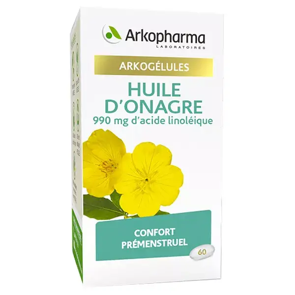 Arkopharma Arkogélules Aceite de Onagra Bio 60 comprimidos